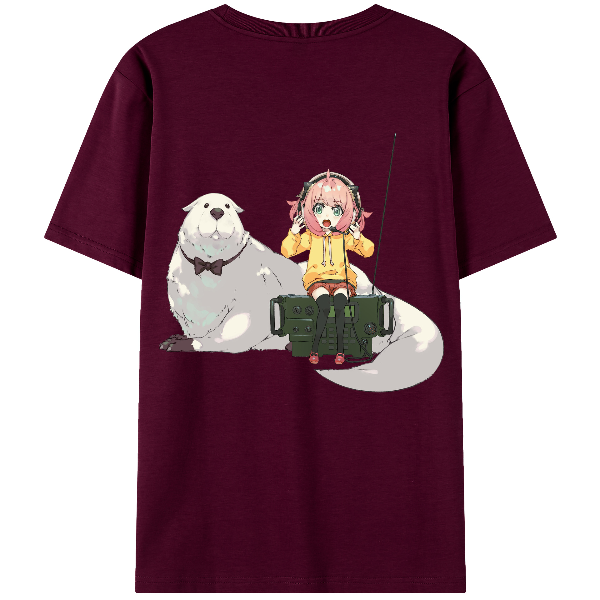（画像用） SPY×FAMILY间谍家家酒 レディース半袖Tシャツ(バックプリント)
